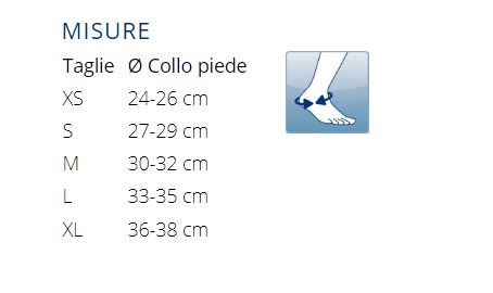 FILAMED 901 - Cavigliera elastica con bendaggio a 8