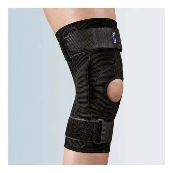 Ginocchiera Armata con snodo FGP DTX-75 - ginocchiera armata con snodo policentrico colore nero in d.texii normale