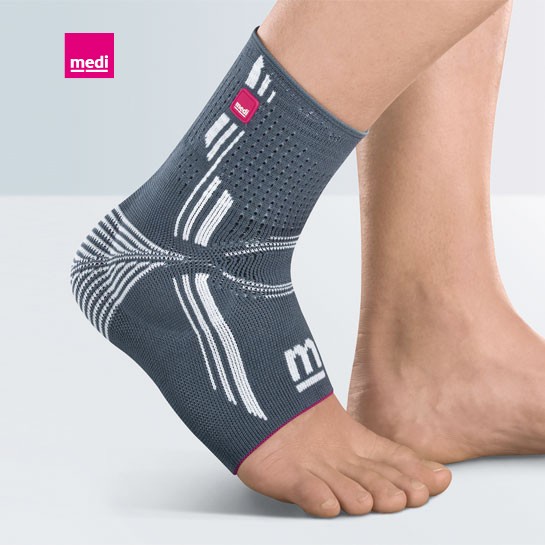 LEVAMED 508 - BENDAGGIO DELLA CAVIGLIA CON SUPPORTO IN SILICONE