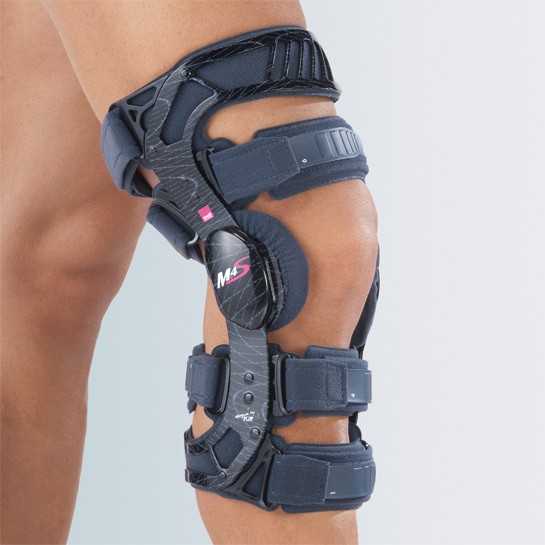 M.4 S SHORT - Ginocchiera funzionale a 4 punti per ACL/PCL/CI - GINOCCHIERA FUNZIONALE SHORT, 4 PUNTI PER ACL/PCL/CI CON SNODO PHYSIOGLIDE®