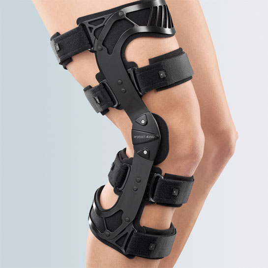PROTECT 4 EVO - GINOCCHIERA FUNZIONALE A 4 PUNTI PER ACL/PCL/CI CON SNODO POLICENTRICO
