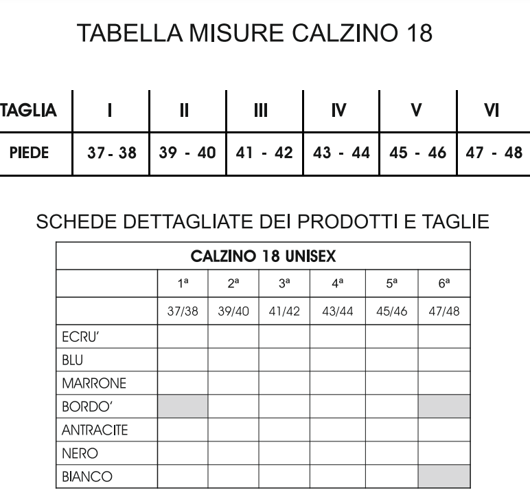 Linea Unisex - Calzino 18 - Gambaletti compressione graduata - Immagine 2