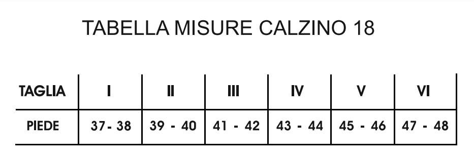 LINEA UNISEX - CALZINO COTONE 18 - Gambaletti Compressione Graduata 