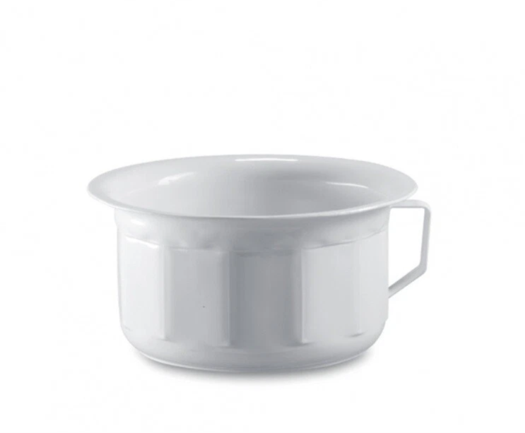 VASO DA NOTTE SFACCETTATO CM 22 BIANCO