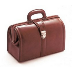 BORSA "VALIGETTA CUOIO FIORE" - cuoio - marrone - Accessori sanitari e medici