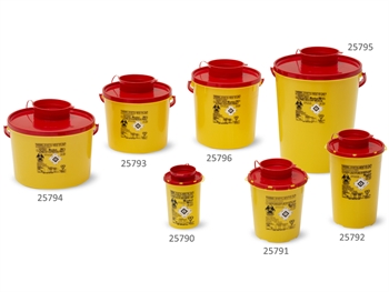 CONTENITORE RIFIUTI TAGLIENTI LINEA PBS  - Accessori sanitari e medici - Immagine 2