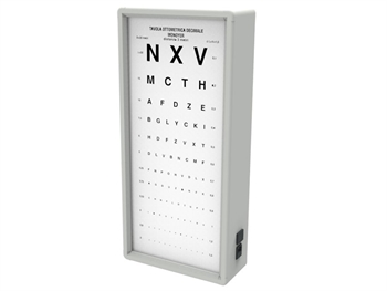 OTTOTIPO LUMINOSO MONOYER - 3 metri - Accessori sanitari e medici