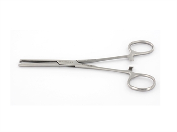 Pinzette Kocher - dritte - 16 cm - 1x2 - pinza emostatica di kocher in acciaio inox diritta 1x2 denti lunghezza 16 cm