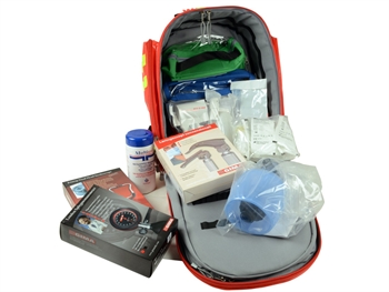 ZAINO EMERGENZA "GIMA 12 " PVC - completo - Accessori sanitari e medici