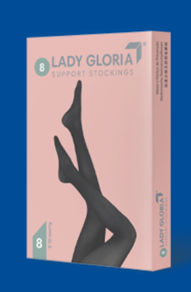 LADY GLORIA 12 - AUTOREGGENTE CON GRIP TOP - Eleganza e comfort per gambe belle e sane.