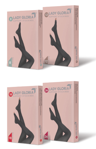LADY GLORIA 24 - GAMBALETTO - GAMBALETTO A COMPRESSIONE GRADUATA 
