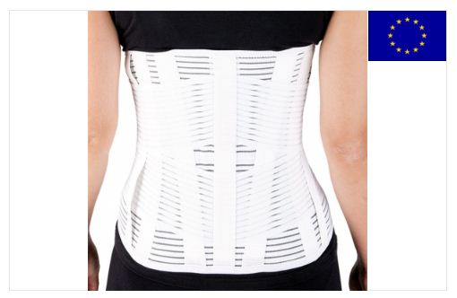 Omnix Alto - Corsetto dorso-lombare con stecche modellabili - Corsetto lombare