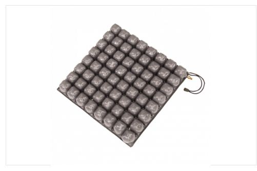 Cuscino a bolle d'aria in gomma e PVC a 1 valvola - Cuscini antidecubito
