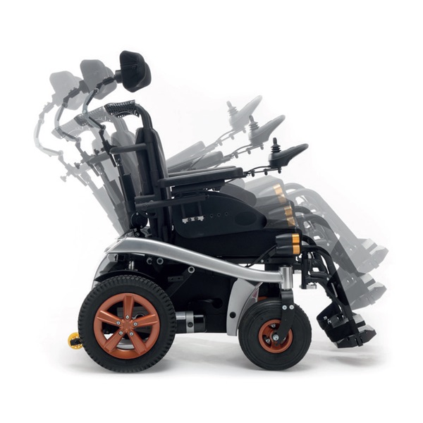 K-SPEEDY - Carrozzina elettronica in alluminio, due batterie, massimo comfort. 140 kg di portata. - Immagine 3