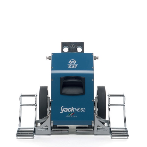 Yack N962 - Montascale a ruote con pedane per il trasporto di una vasta gamma di carrozzine. Portata 130 kg.

 - Immagine 2