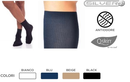 GAMBALETTO DIABETIC - UNISEX PER DIABETICI E PER PEIDI SENSIBILI - A D LONG - Gambaletto a compressione graduata - Immagine 3