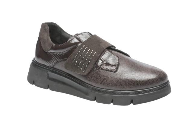 Scarpa Ortopedica Donna Testa di Moro LOREN M3271 - Eleganza e funzione ortopedica in un'unica scarpa: comfort e supporto garantiti.