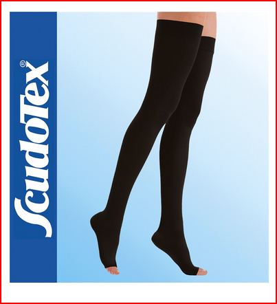 AUTOREGGENTE K1 MICROFIBRE PUNTA APERTA - NERO