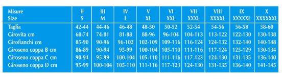 Modellatore Cotton Comfort Corto Coppa C - Champagne - Modellatore post-parto con coppe in cotone e cerniera.