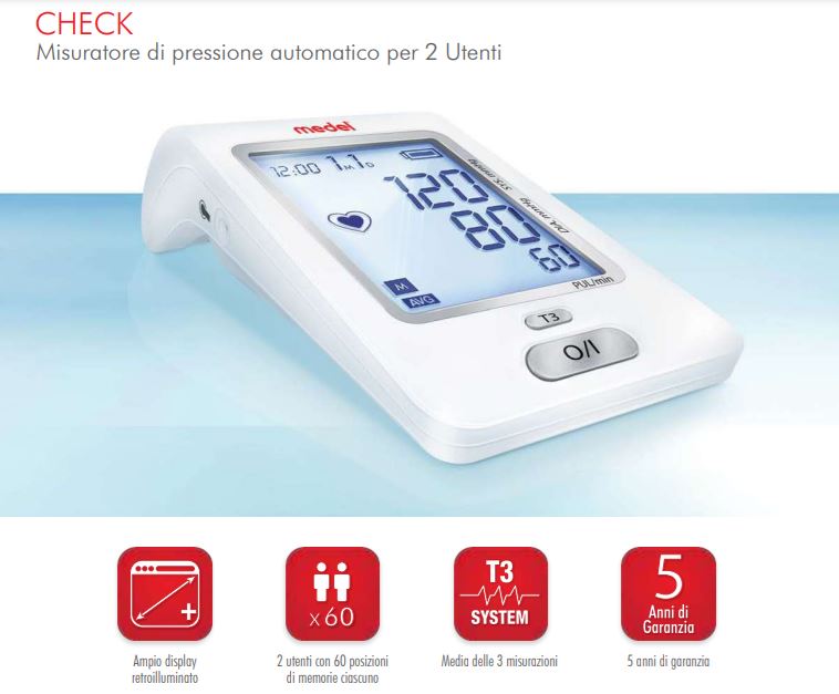 CHECK - Misuratore di pressione