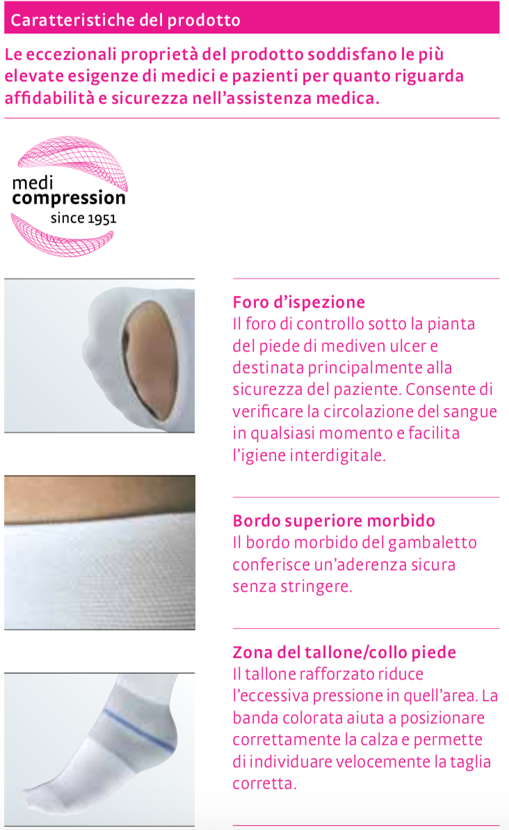 mediven ulcer kit - Calze terapeutiche classe 1