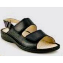 TECN. RUN 607 NERO  - Sandali ortopedici uomo 