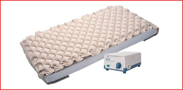 KIT MATERASSO ANTIDECUBITO A BOLLE E COMPRESSORE CON REGOLAZIONE A CICLO ALTERNATO SERIE EXCEL