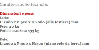 LETTO DA DEGENZA A TRE SNODI - 2 MANOVELLA LARGHEZZA 90 CM - SERIE TULIPANO - Letti da degenza ad 1-2 manovelle