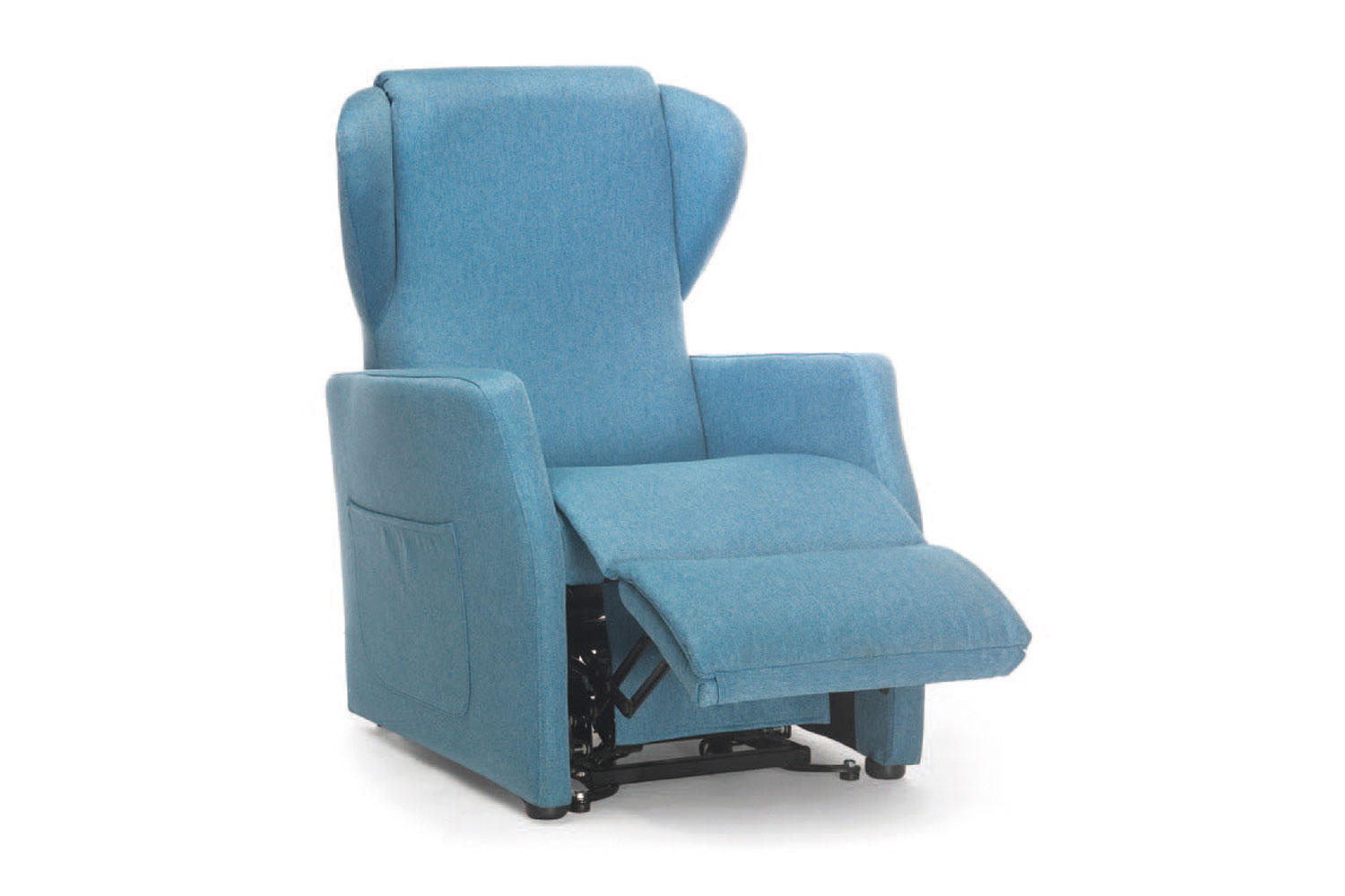 Poltrona elevabile NINFEA con roller 4 ruote 50mm - poltrona reclinabile