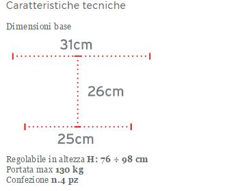 QUADRIPODE ADULTI - MANICO APERTO - Quadripode 