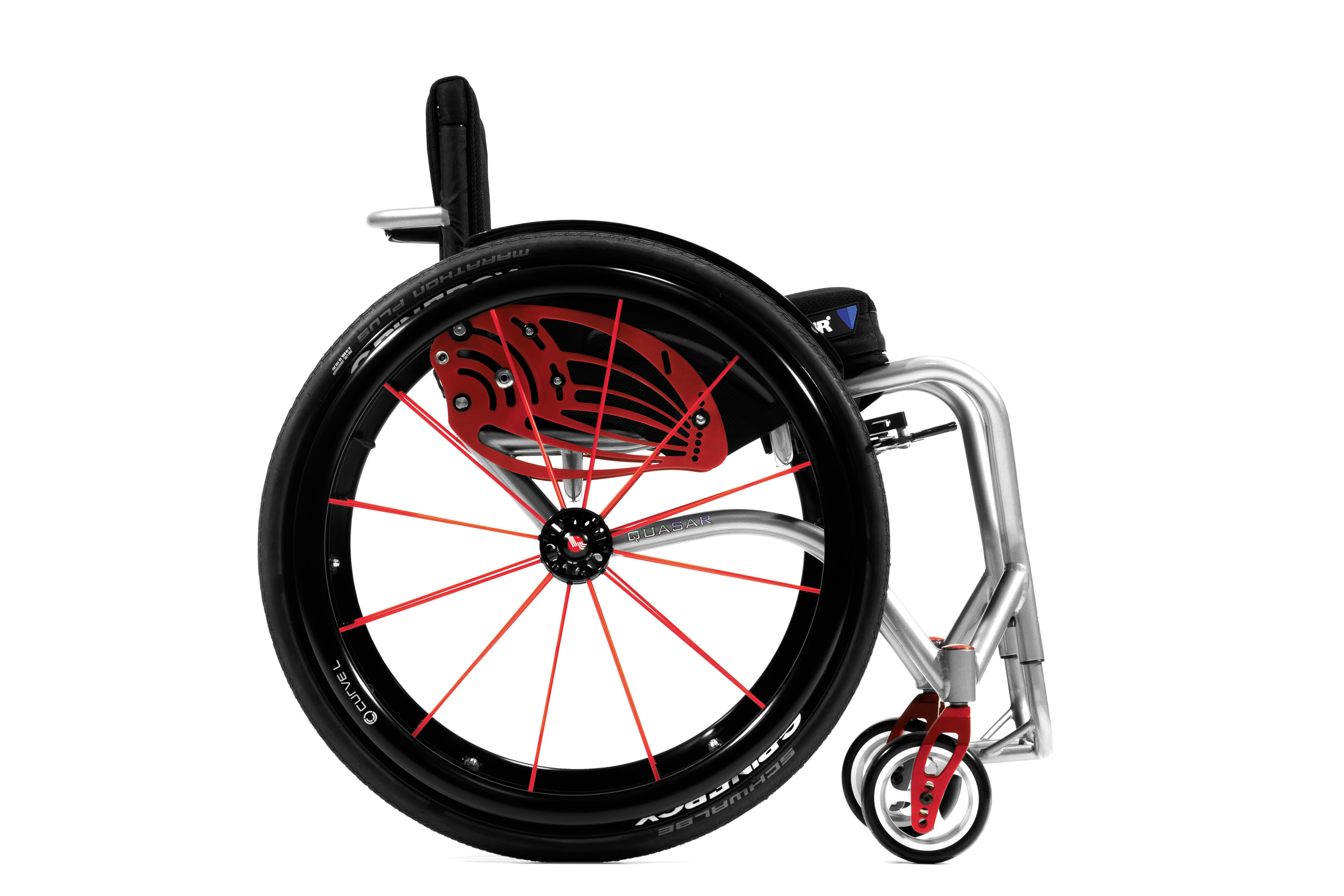 CARROZZINA SUPERLEGGERA QUASAR - CARROZZINA SUPERLEGGERA CON TELAIO RIGIDO
