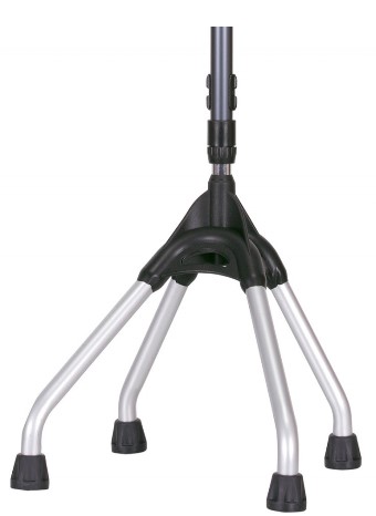 TETRAPODE IN LEGA REGOLABILE APPOGGIO ANATOMICO - Quadripode