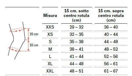 Genu Carezza Rotula Stabilizer - Ginocchiera rotulea