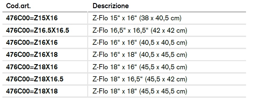Z-Flo - Accessorio - HR3204_K - 00000_K