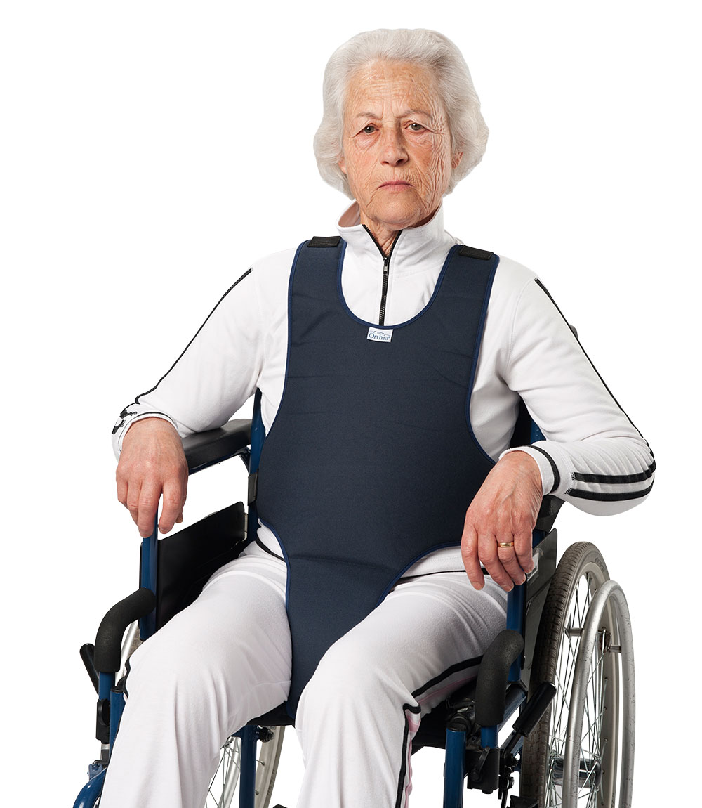 Gilet Pelvico - Cintura di sicurezza per carrozzine disabili