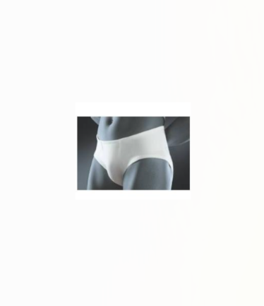 Slip Uomo Wellness 608 - Tensione Leggera Crema - Supporto post-operatorio in cotone elastico ideale per prevenire il rilassamento addominale.