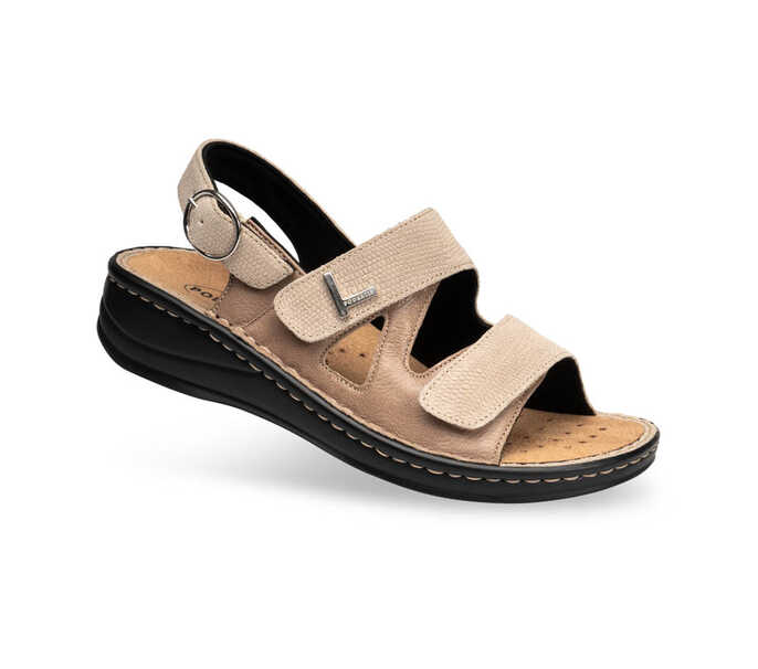 ZEA MOSAIC BEIGE - Sandali ortopedici