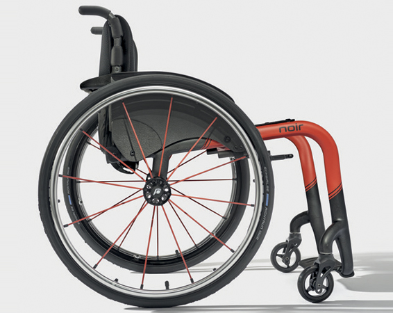 Carrozzina Superleggera Rigida NOIR - Carrozzina Superleggera - Immagine 2