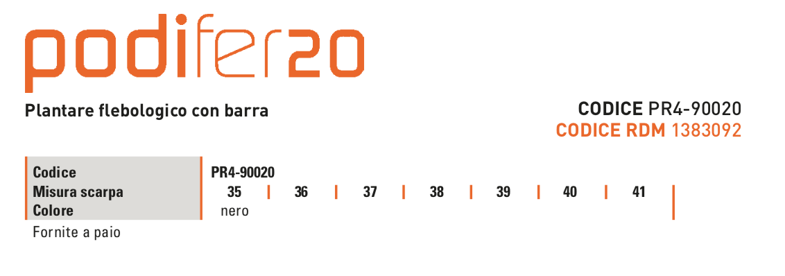 Podifer20 - Plantare anatomico