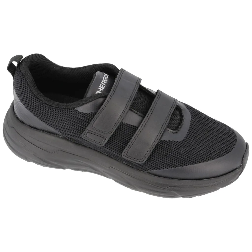 Hergos X-Pro Shan H3850 Tessuto Nero - Scarpa ortopedica professionale che offre supporto, comfort e riduce l'affaticamento durante lunghe ore in piedi.