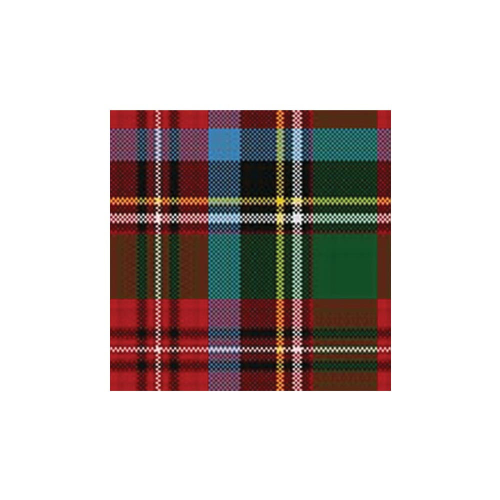 BASTONE DELUXE TARTAN SCOZZESE - MANICO DERBY NERO - Bastone Da Passeggio Per Anziani - Immagine 2