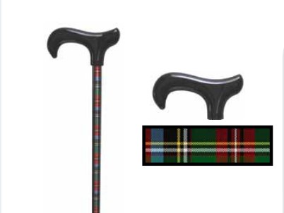 BASTONE DERBY TARTAN SCOZZESE - Bastone da passeggio per anziani