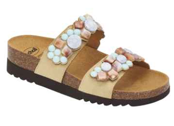 SINITRA 2 STRAPS - BEIGE/MULTICOLOR - Zoccoli sanitari