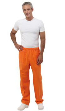 PANTALONI STAR - Pantaloni sanitari unisex, 100% cotone, elastico in vita - Immagine 2