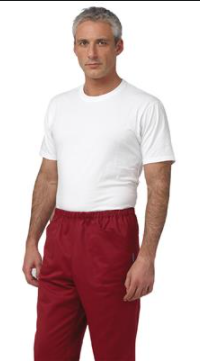 PANTALONI STAR - Pantaloni sanitari unisex, 100% cotone, elastico in vita - Immagine 3