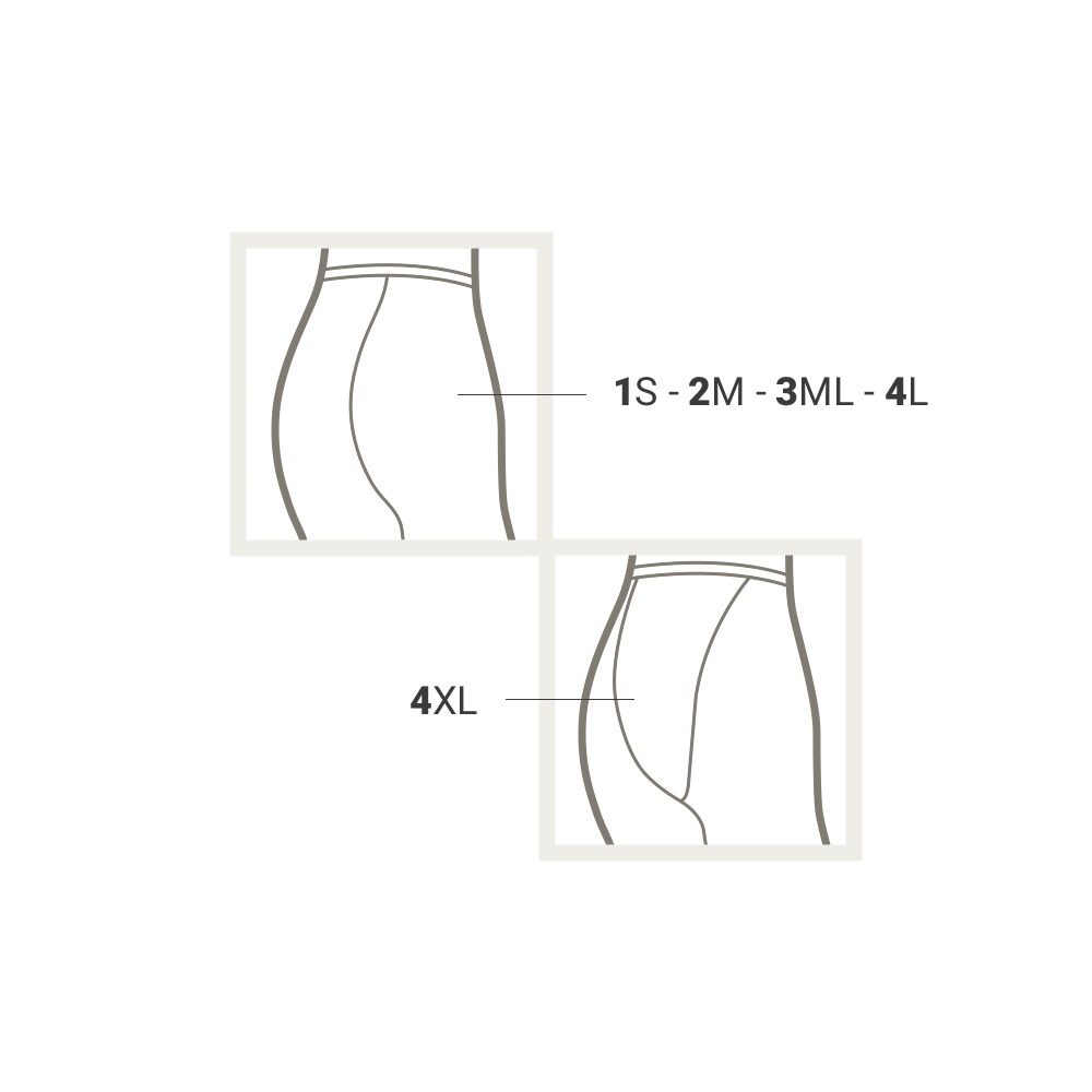 collant Alisea 70 denari - collant a compressione graduata - Immagine 3