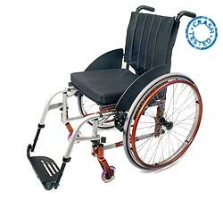 CARROZZINA LEGGERA PIEGHEVOLE QUICKIE RXS - CARROZZINA LEGGERA PIEGHEVOLE - Immagine 2