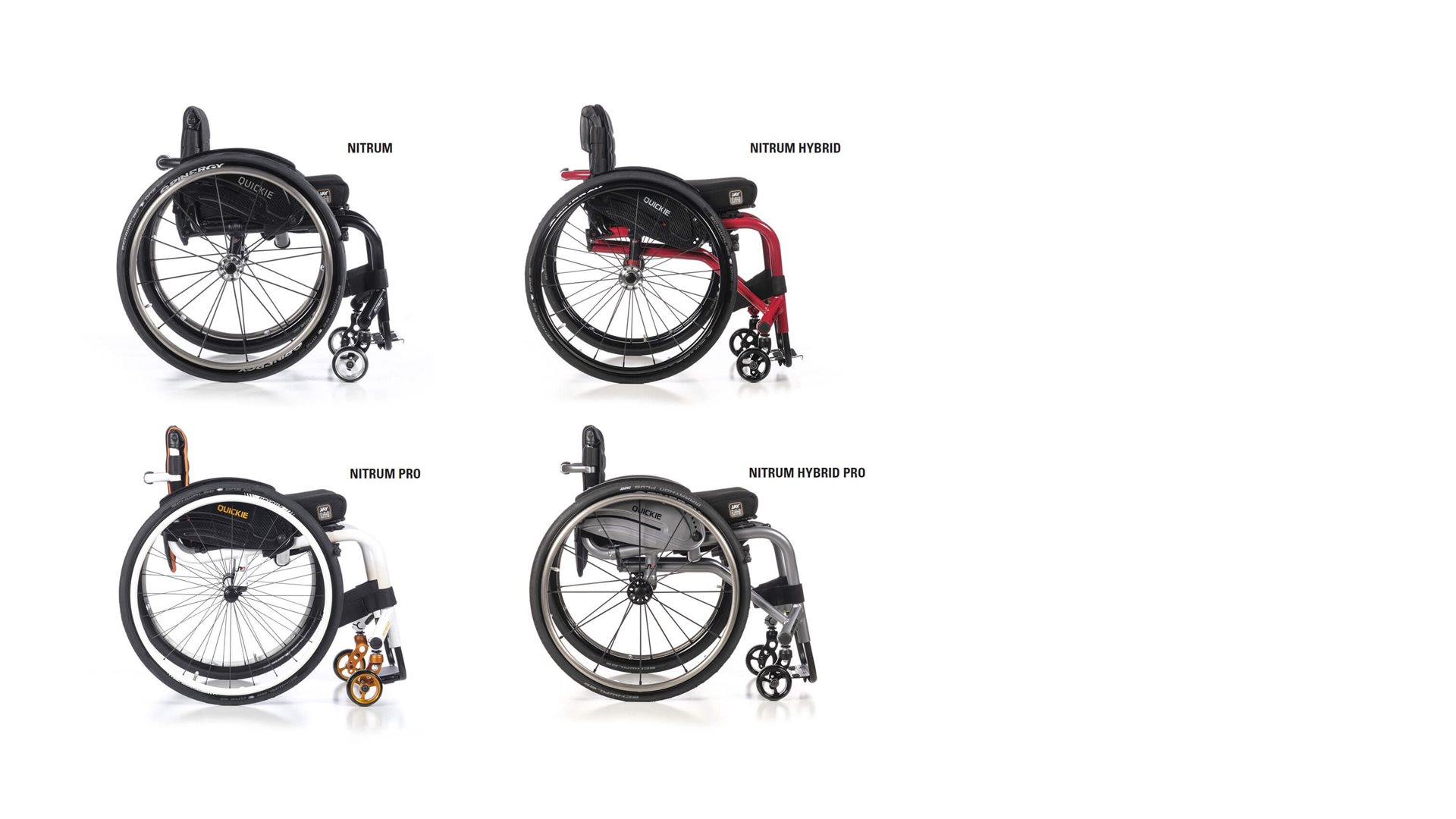 CARROZZINA SUPERLEGGERA RIGIDA QUICKIE Nitrum  - CARROZZINA SUPERLEGGERA RIGIDA - Immagine 2