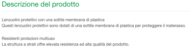 Salvamaterasso - Protezione per il letto
 - Immagine 2