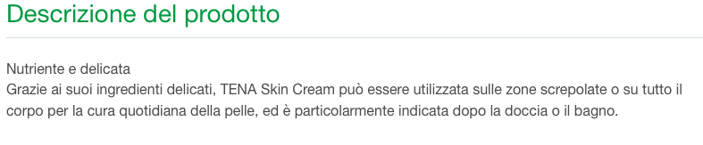 Skin Cream - Creama e lozione idratante
